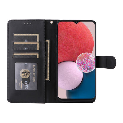 Samsung Galaxy A13 5G / 4G Diamond Lattice Leather Flip Phone Case - Durable and Convenient Holder with Precision Cutouts