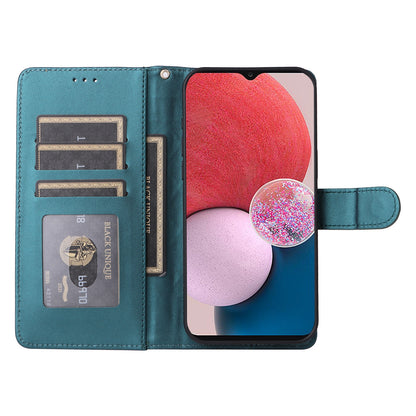 Samsung Galaxy A13 5G / 4G Diamond Lattice Leather Flip Phone Case - Durable and Convenient Holder with Precision Cutouts