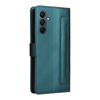 Samsung Galaxy A15 5G / 4G Diamond Lattice Leather Flip Phone Case - Durable and Convenient Holder with Precision Cutouts