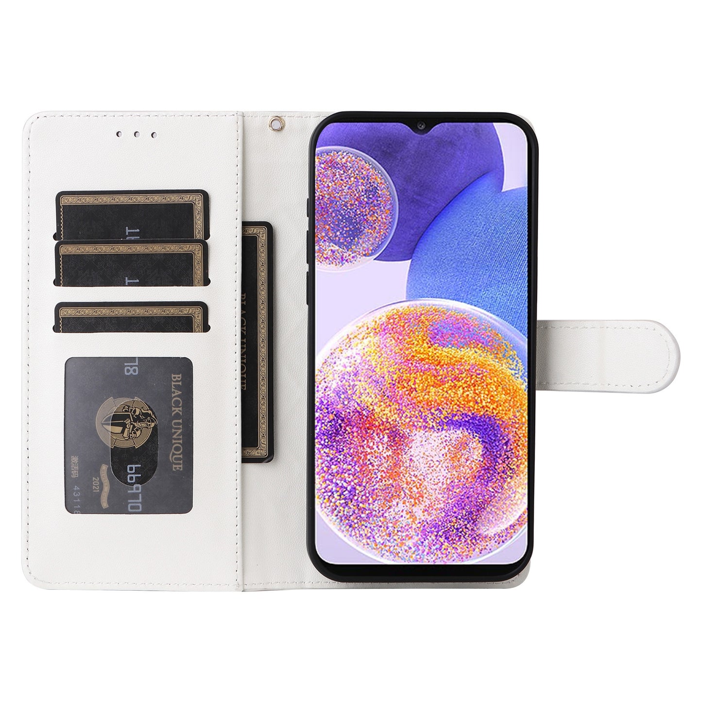 Samsung Galaxy A23 5G / 4G Diamond Lattice Leather Flip Phone Case - Durable and Convenient Holder with Precision Cutouts