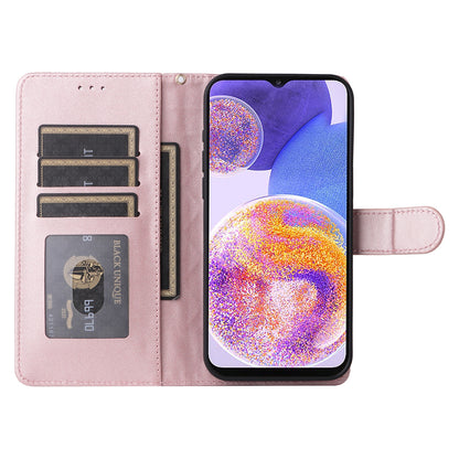 Samsung Galaxy A23 5G / 4G Diamond Lattice Leather Flip Phone Case - Durable and Convenient Holder with Precision Cutouts