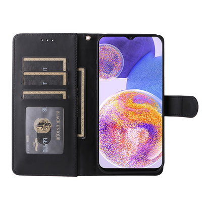 Samsung Galaxy A23 5G / 4G Diamond Lattice Leather Flip Phone Case - Durable and Convenient Holder with Precision Cutouts