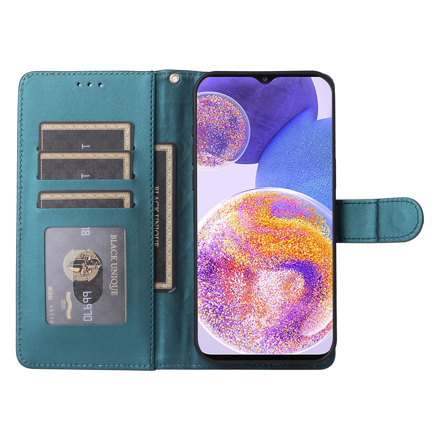 Samsung Galaxy A23 5G / 4G Diamond Lattice Leather Flip Phone Case - Durable and Convenient Holder with Precision Cutouts