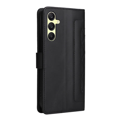 Samsung Galaxy A25 5G Diamond Lattice Leather Flip Phone Case - Durable and Convenient Holder with Precision Cutouts