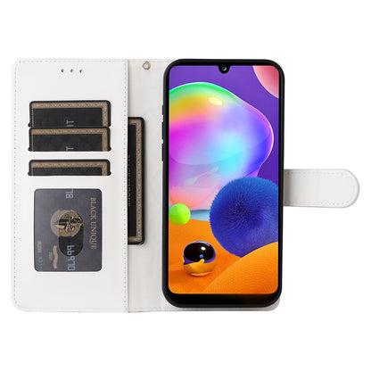 Samsung Galaxy A31 EU Version Diamond Lattice Leather Flip Phone Case - Durable and Convenient Holder with Precision Cutouts
