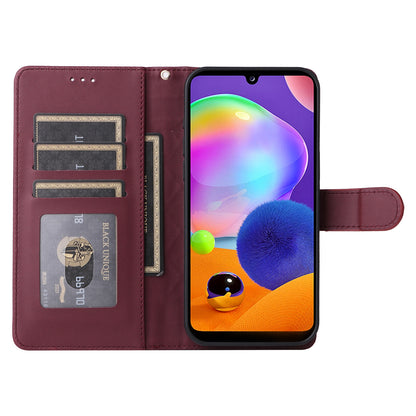 Samsung Galaxy A31 EU Version Diamond Lattice Leather Flip Phone Case - Durable and Convenient Holder with Precision Cutouts