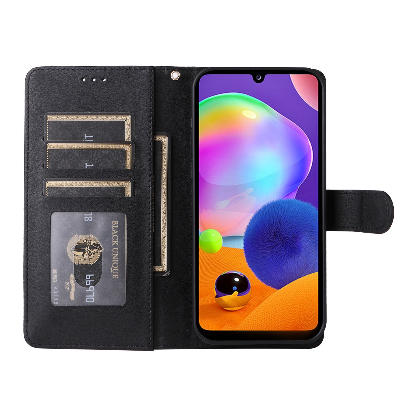 Samsung Galaxy A31 EU Version Diamond Lattice Leather Flip Phone Case - Durable and Convenient Holder with Precision Cutouts