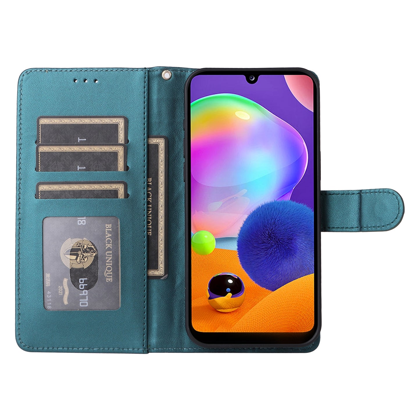 Samsung Galaxy A31 EU Version Diamond Lattice Leather Flip Phone Case - Durable and Convenient Holder with Precision Cutouts