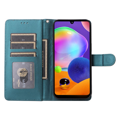 Samsung Galaxy A31 EU Version Diamond Lattice Leather Flip Phone Case - Durable and Convenient Holder with Precision Cutouts