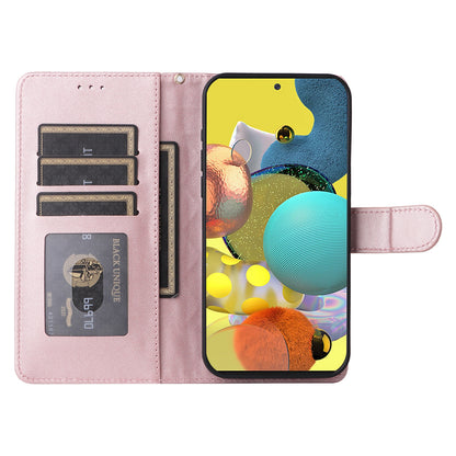 Samsung Galaxy A51 5G Diamond Lattice Leather Flip Phone Case - Durable and Convenient Holder with Precision Cutouts