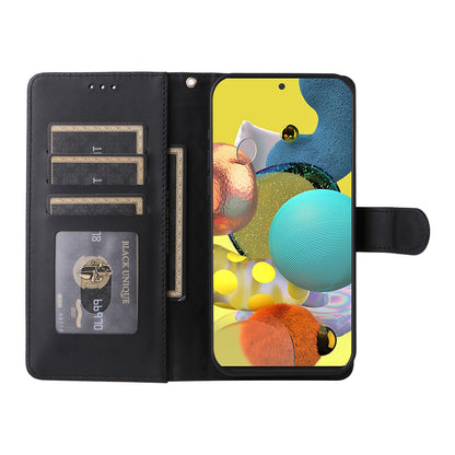 Samsung Galaxy A51 5G Diamond Lattice Leather Flip Phone Case - Durable and Convenient Holder with Precision Cutouts