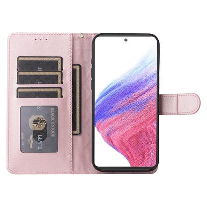 Samsung Galaxy A53 Diamond Lattice Leather Flip Phone Case - Durable and Convenient Holder with Precision Cutouts