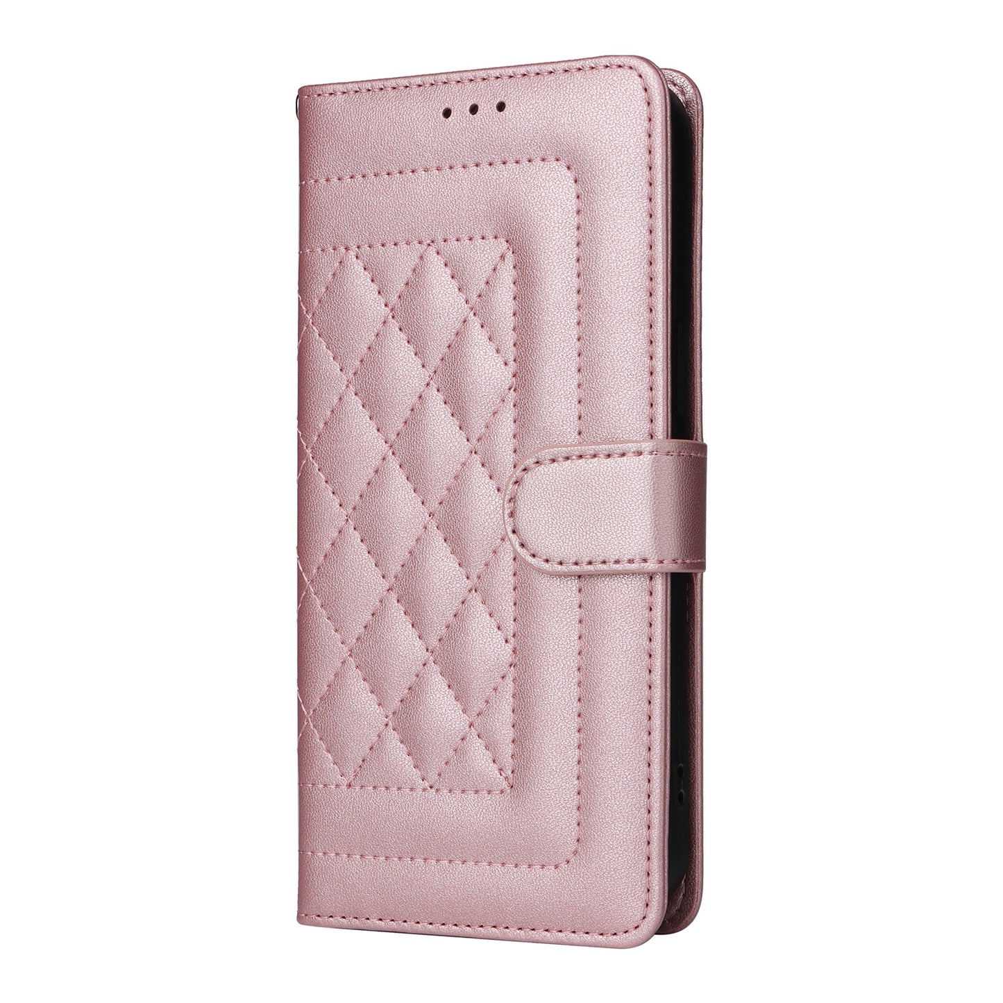 Samsung Galaxy A54 5G Diamond Lattice Leather Flip Phone Case - Durable and Convenient Holder with Precision Cutouts
