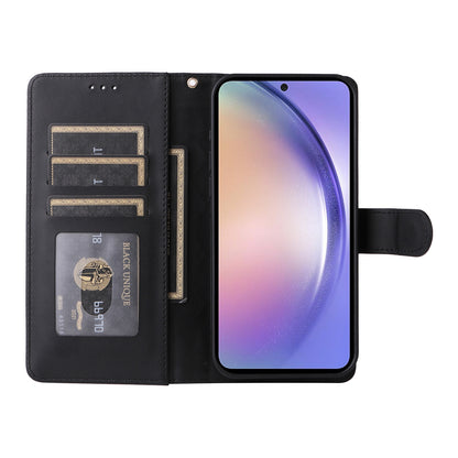 Samsung Galaxy A54 5G Diamond Lattice Leather Flip Phone Case - Durable and Convenient Holder with Precision Cutouts