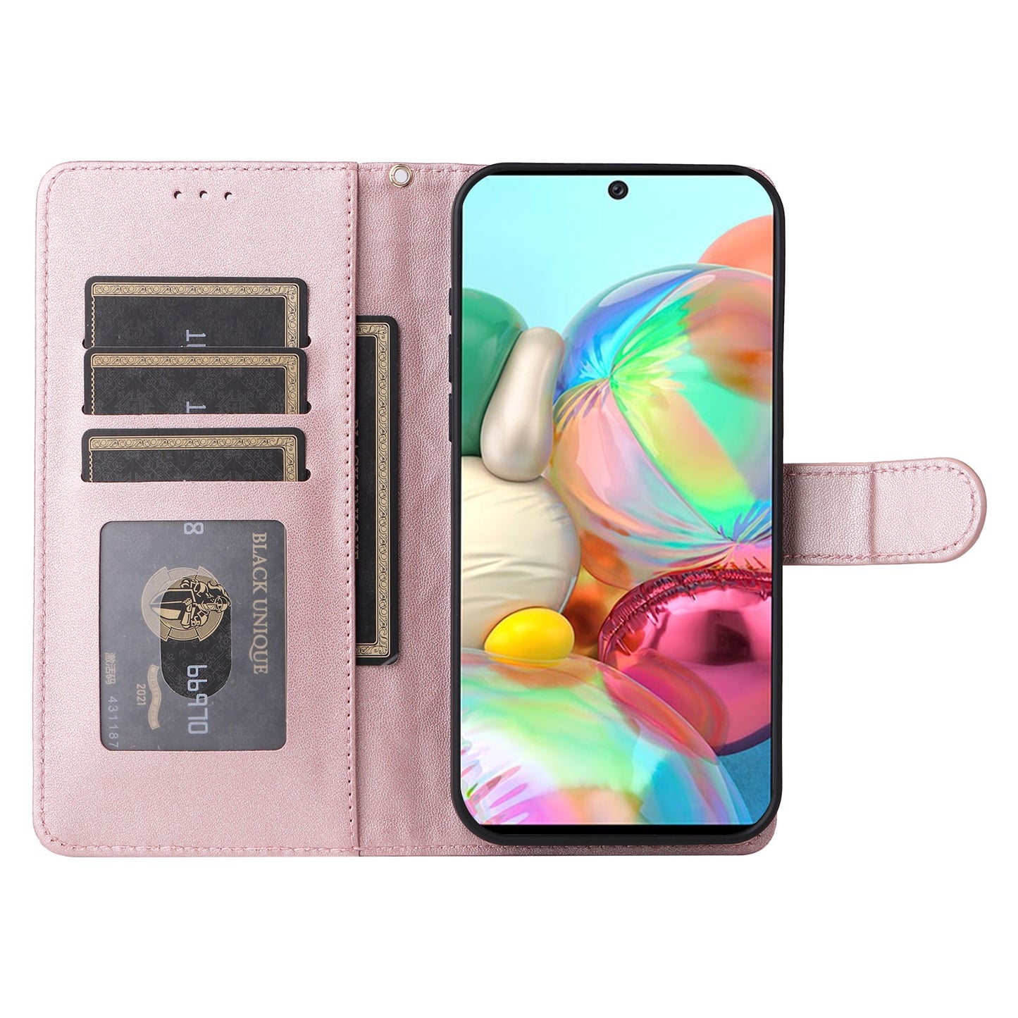 Samsung Galaxy A71 Diamond Lattice Leather Flip Phone Case - Durable and Convenient Holder with Precision Cutouts