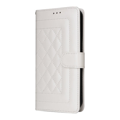 Samsung Galaxy Note10+ Diamond Lattice Leather Flip Phone Case - Durable and Convenient Holder with Precision Cutouts