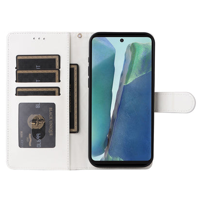 Samsung Galaxy Note20 Diamond Lattice Leather Flip Phone Case - Durable and Convenient Holder with Precision Cutouts