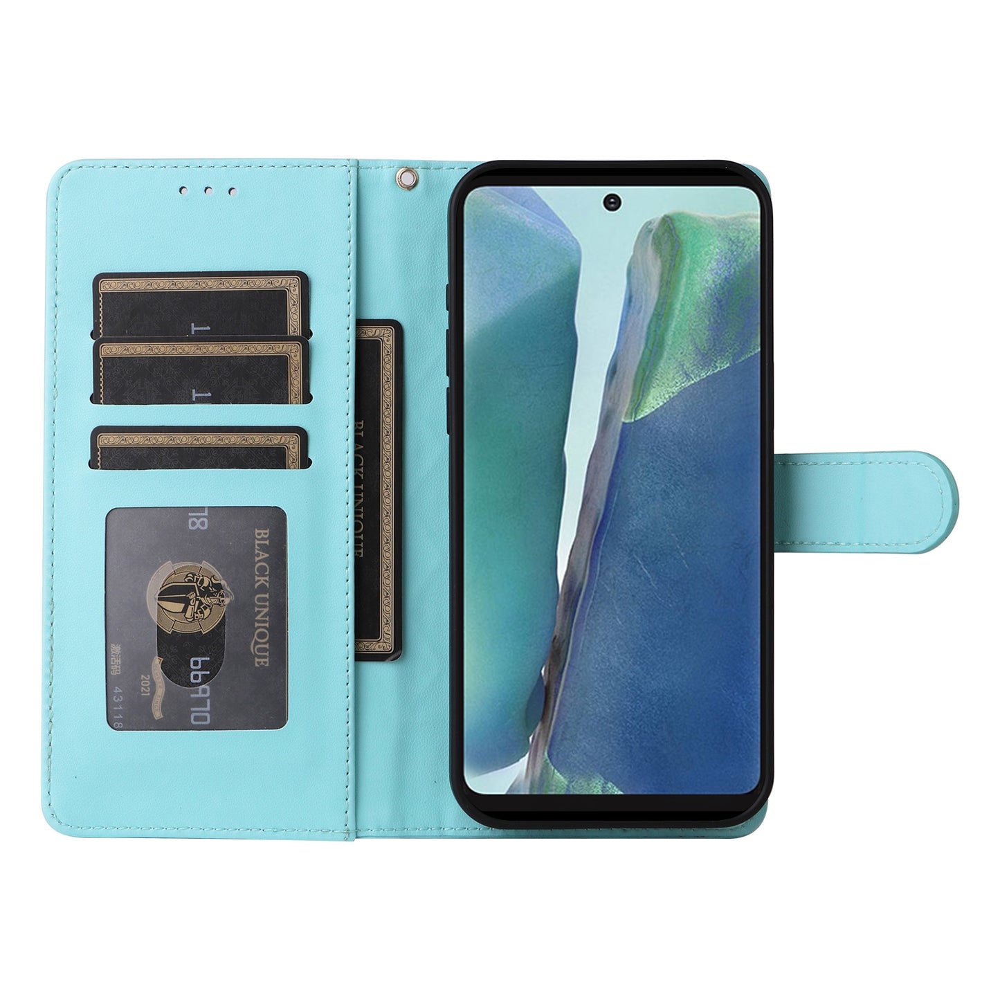 Samsung Galaxy Note20 Diamond Lattice Leather Flip Phone Case - Durable and Convenient Holder with Precision Cutouts