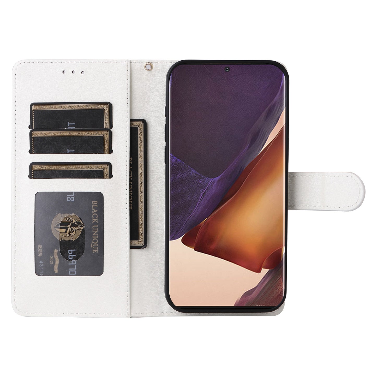 Samsung Galaxy Note20 Ultra Diamond Lattice Leather Flip Phone Case - Durable and Convenient Holder with Precision Cutouts