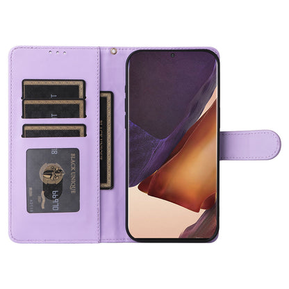 Samsung Galaxy Note20 Ultra Diamond Lattice Leather Flip Phone Case - Durable and Convenient Holder with Precision Cutouts