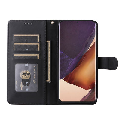 Samsung Galaxy Note20 Ultra Diamond Lattice Leather Flip Phone Case - Durable and Convenient Holder with Precision Cutouts