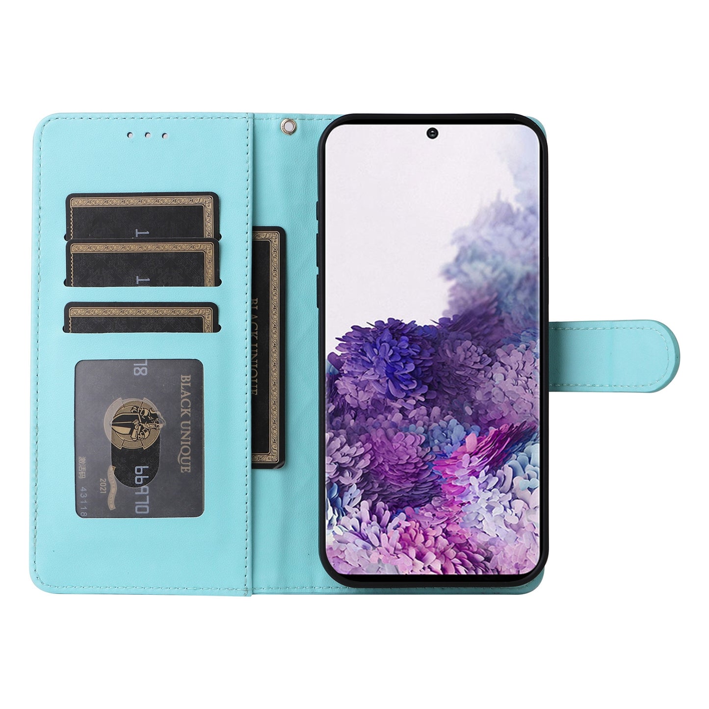 Samsung Galaxy S20 Diamond Lattice Leather Flip Phone Case - Durable and Convenient Holder with Precision Cutouts