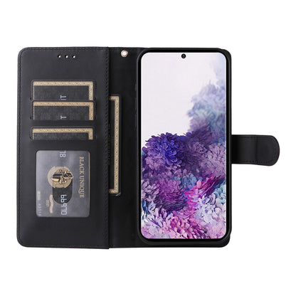 Samsung Galaxy S20 Diamond Lattice Leather Flip Phone Case - Durable and Convenient Holder with Precision Cutouts