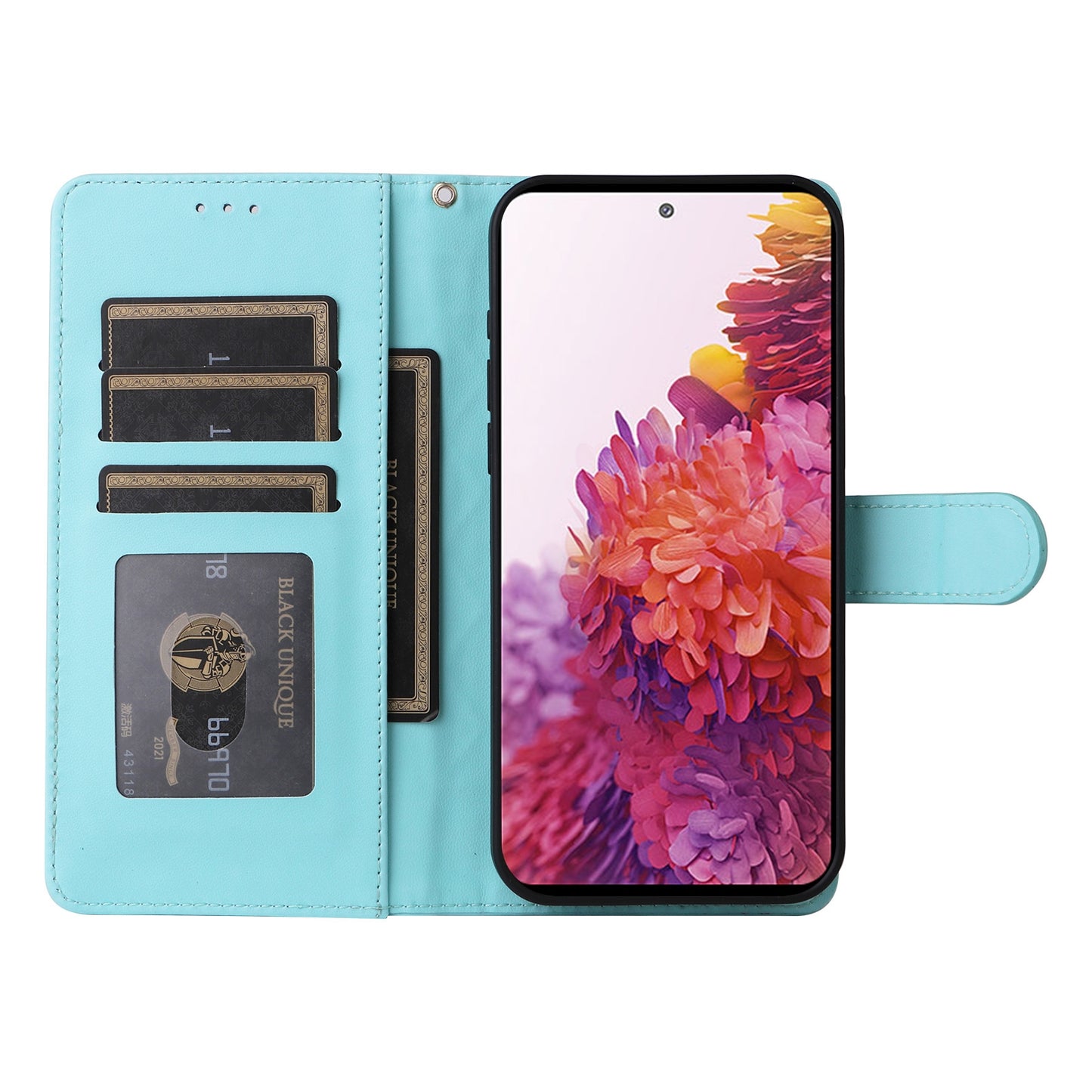 Samsung Galaxy S20 FE Diamond Lattice Leather Flip Phone Case - Durable and Convenient Holder with Precision Cutouts