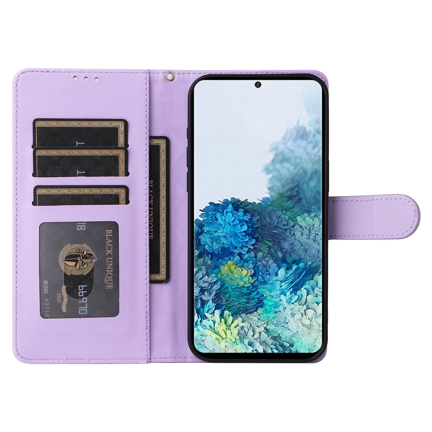 Samsung Galaxy S20+ Diamond Lattice Leather Flip Phone Case - Durable and Convenient Holder with Precision Cutouts