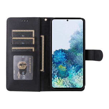 Samsung Galaxy S20+ Diamond Lattice Leather Flip Phone Case - Durable and Convenient Holder with Precision Cutouts