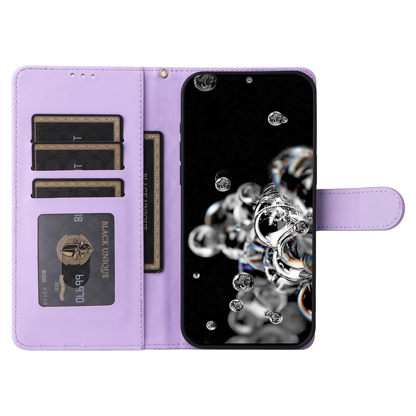 Samsung Galaxy S20 Ultra Diamond Lattice Leather Flip Phone Case - Durable and Convenient Holder with Precision Cutouts