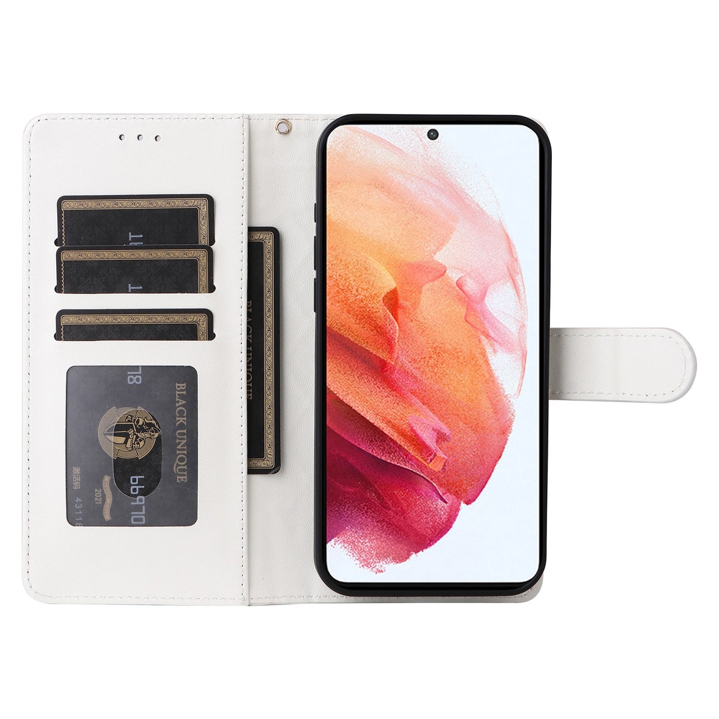 Samsung Galaxy S21 5G Diamond Lattice Leather Flip Phone Case - Durable and Convenient Holder with Precision Cutouts