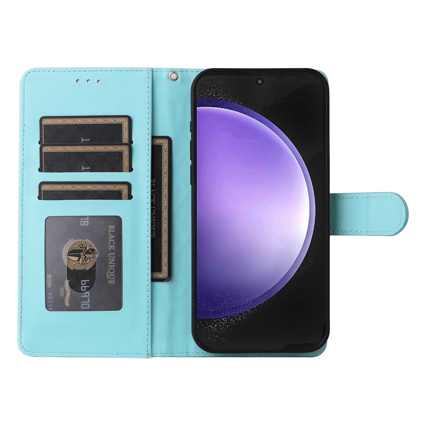 Samsung Galaxy S23 FE 5G Diamond Lattice Leather Flip Phone Case - Durable and Convenient Holder with Precision Cutouts