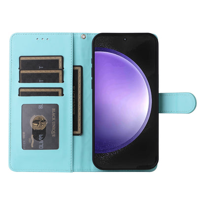 Samsung Galaxy S23 FE 5G Diamond Lattice Leather Flip Phone Case - Durable and Convenient Holder with Precision Cutouts