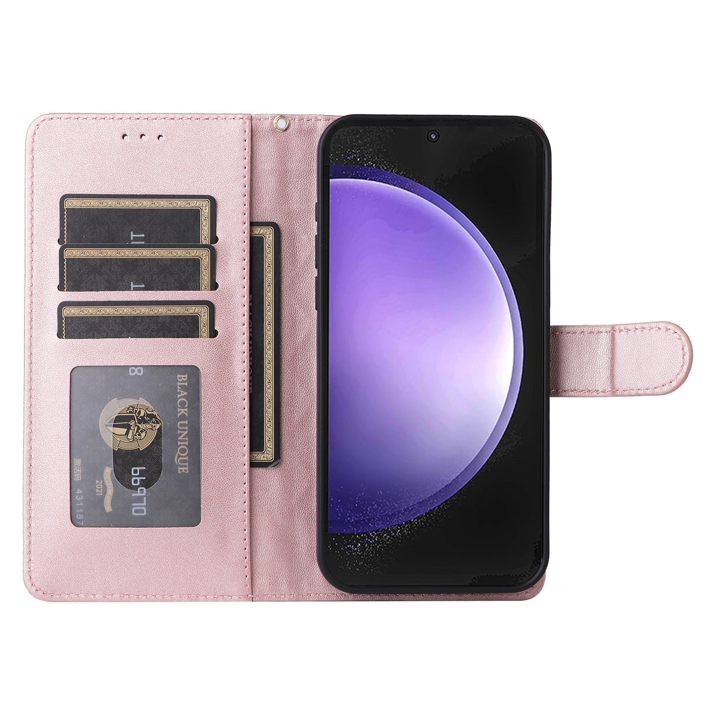 Samsung Galaxy S23 FE 5G Diamond Lattice Leather Flip Phone Case - Durable and Convenient Holder with Precision Cutouts