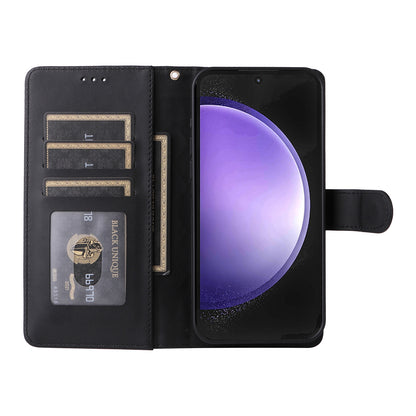 Samsung Galaxy S23 FE 5G Diamond Lattice Leather Flip Phone Case - Durable and Convenient Holder with Precision Cutouts