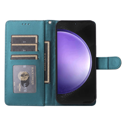 Samsung Galaxy S23 FE 5G Diamond Lattice Leather Flip Phone Case - Durable and Convenient Holder with Precision Cutouts