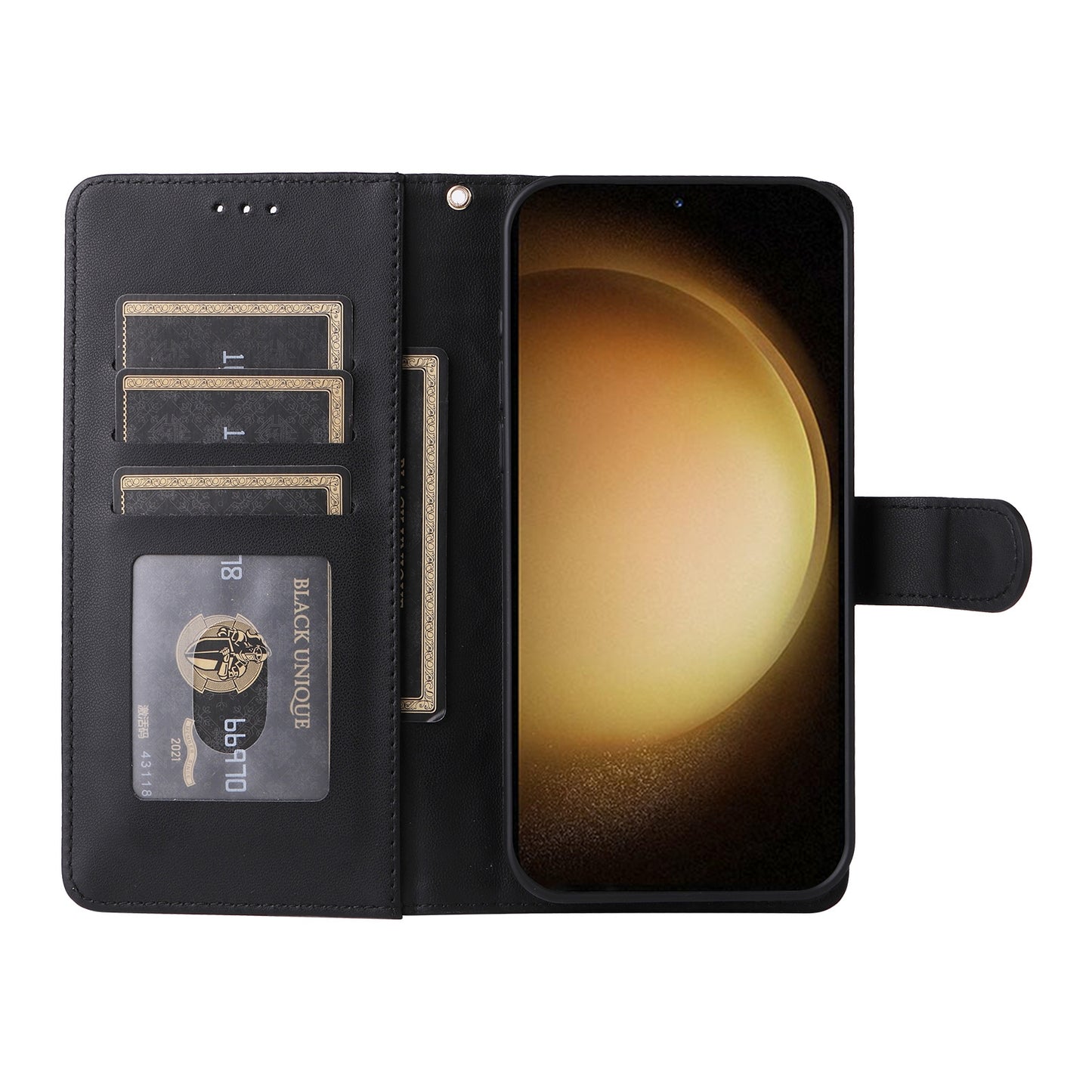 Samsung Galaxy S23+ 5G Diamond Lattice Leather Flip Phone Case - Durable and Convenient Holder with Precision Cutouts