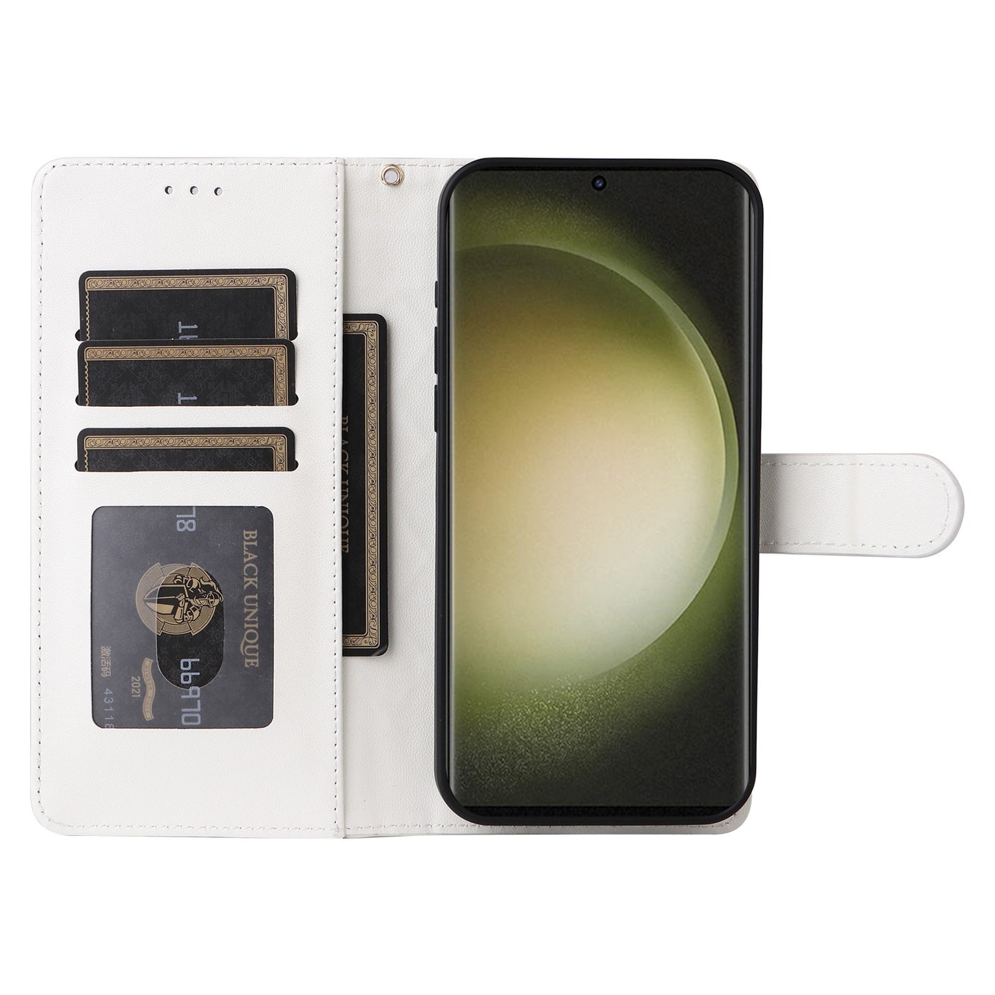 Samsung Galaxy S23 Ultra 5G Diamond Lattice Leather Flip Phone Case - Durable and Convenient Holder with Precision Cutouts