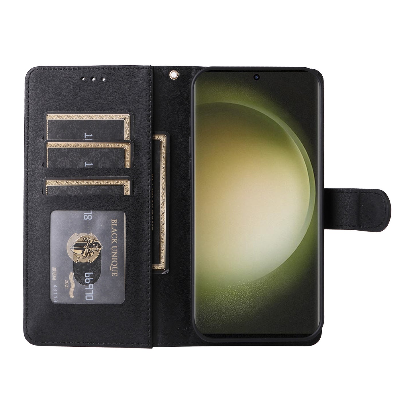 Samsung Galaxy S23 Ultra 5G Diamond Lattice Leather Flip Phone Case - Durable and Convenient Holder with Precision Cutouts