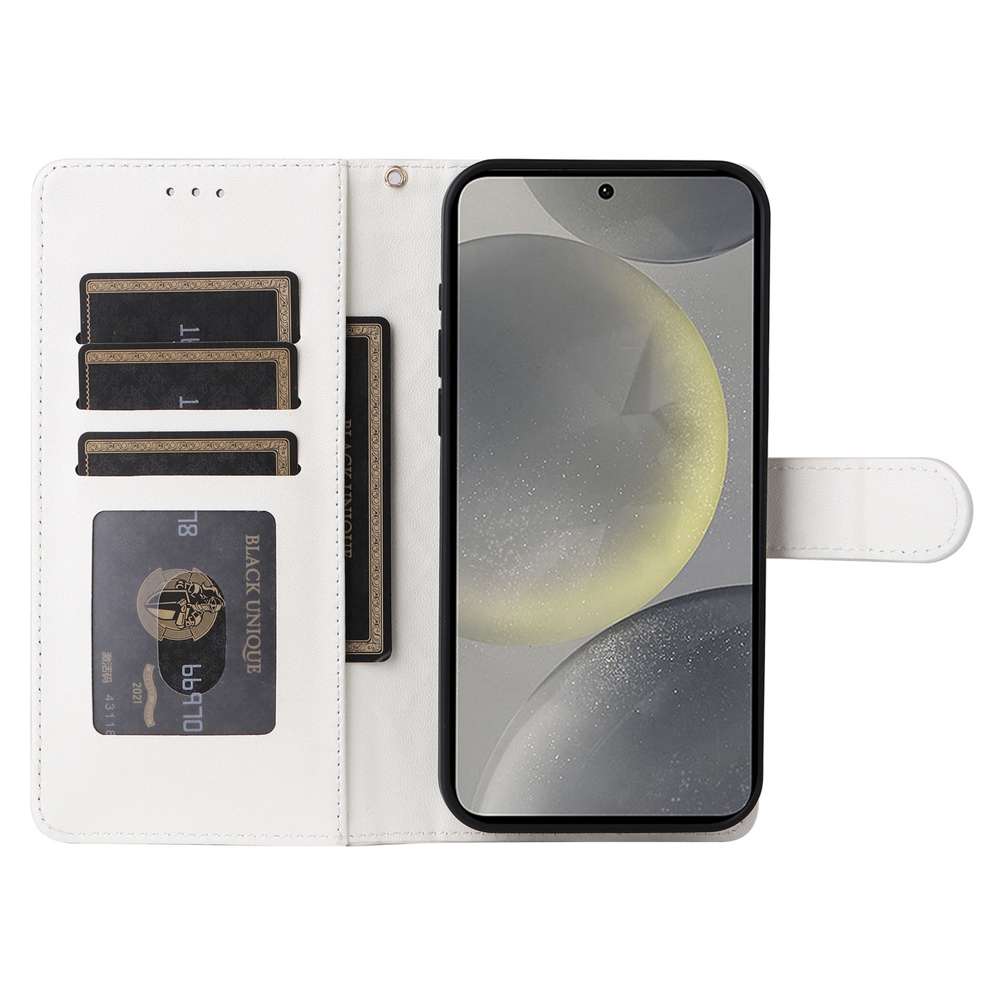 Samsung Galaxy S24 5G Diamond Lattice Leather Flip Phone Case - Durable and Convenient Holder with Precision Cutouts