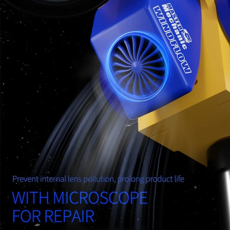 Powerful Mechanic Microscope Fume Extractor with Four-Speed Wind Regulation & One-Key Variable Speed