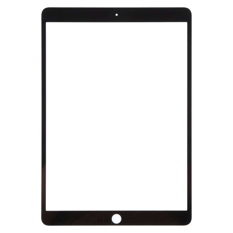 iPad Pro 10.5 Replacement Front Screen Outer Glass Lens with OCA Adhesive (Black) - Compatible with 2017 Model