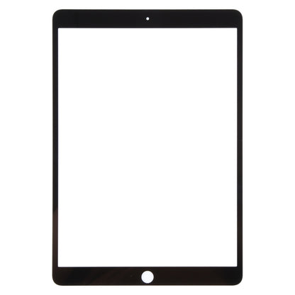 iPad Pro 10.5 Replacement Front Screen Outer Glass Lens with OCA Adhesive (Black) - Compatible with 2017 Model