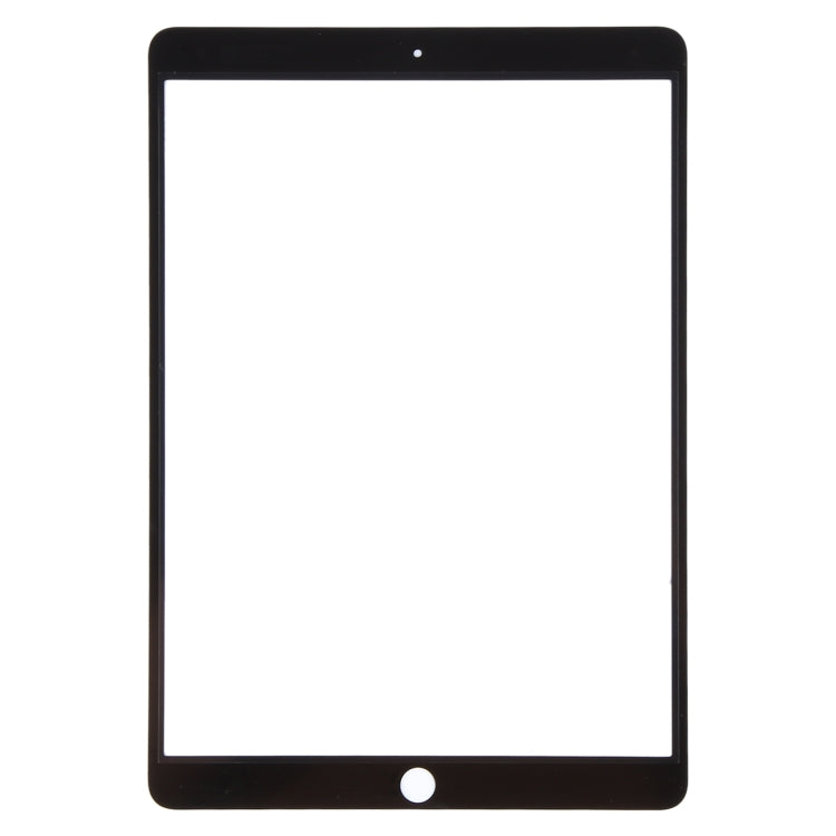 iPad Pro 10.5 Replacement Front Screen Outer Glass Lens with OCA Adhesive (Black) - Compatible with 2017 Model