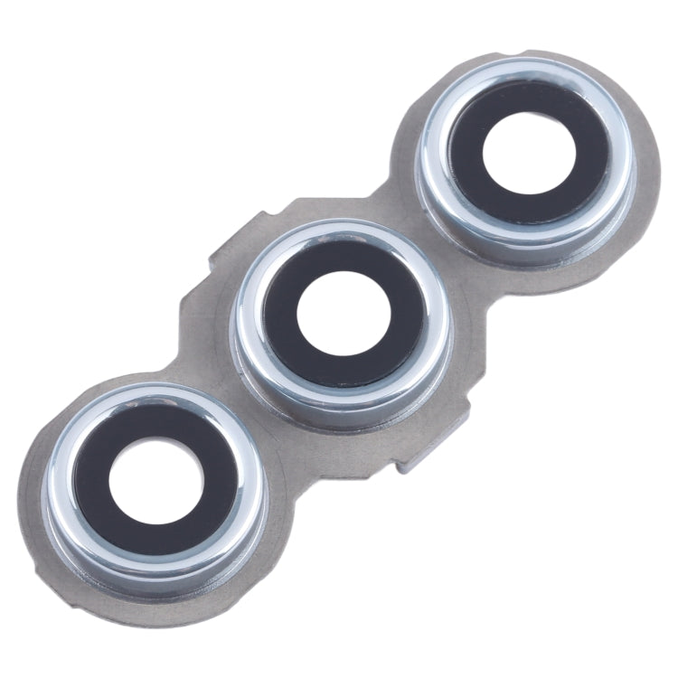 Original Rear Camera Lens Cover (Silver) for Samsung Galaxy C55 SM-C556 - 10pcs Replacement Set