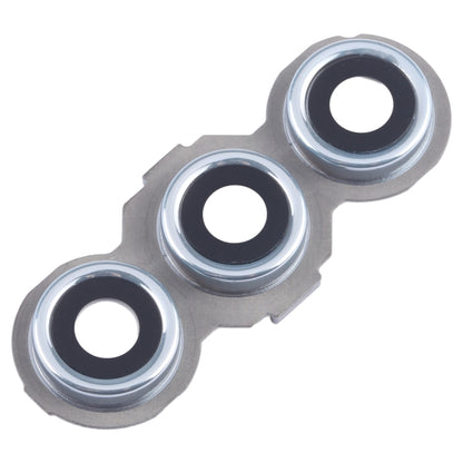 Original Rear Camera Lens Cover (Silver) for Samsung Galaxy C55 SM-C556 - 10pcs Replacement Set