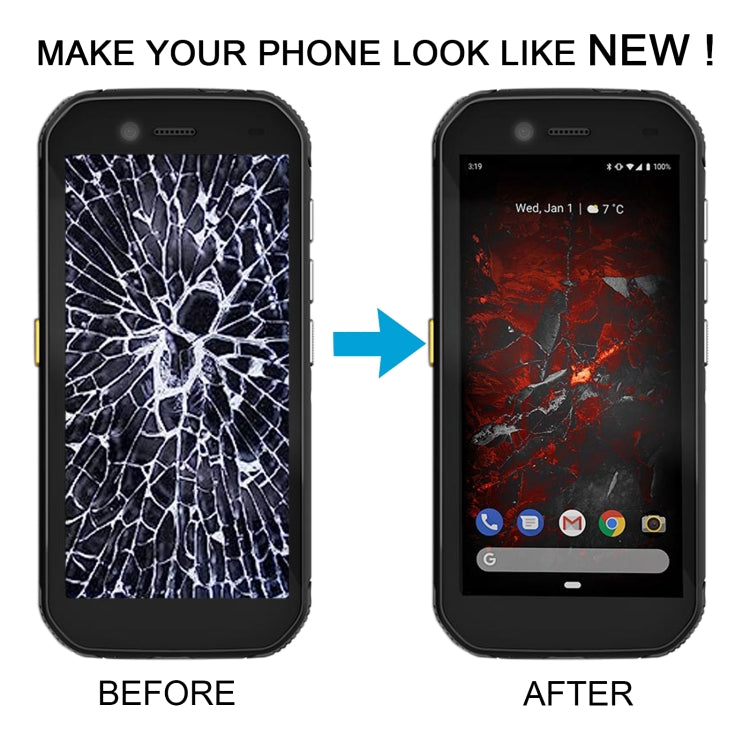 CAT S32 LCD Screen with Touch Digitizer Full Assembly - Replacement Part for Repair & Installation