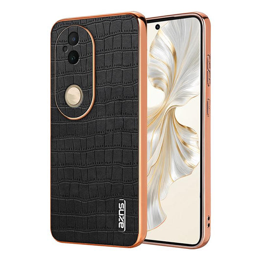 vivo S20 Luxury Case - Electroplated Frame, Crocodile Texture Leather, Full Coverage Protection, Anti-Fingerprint & Shockproof