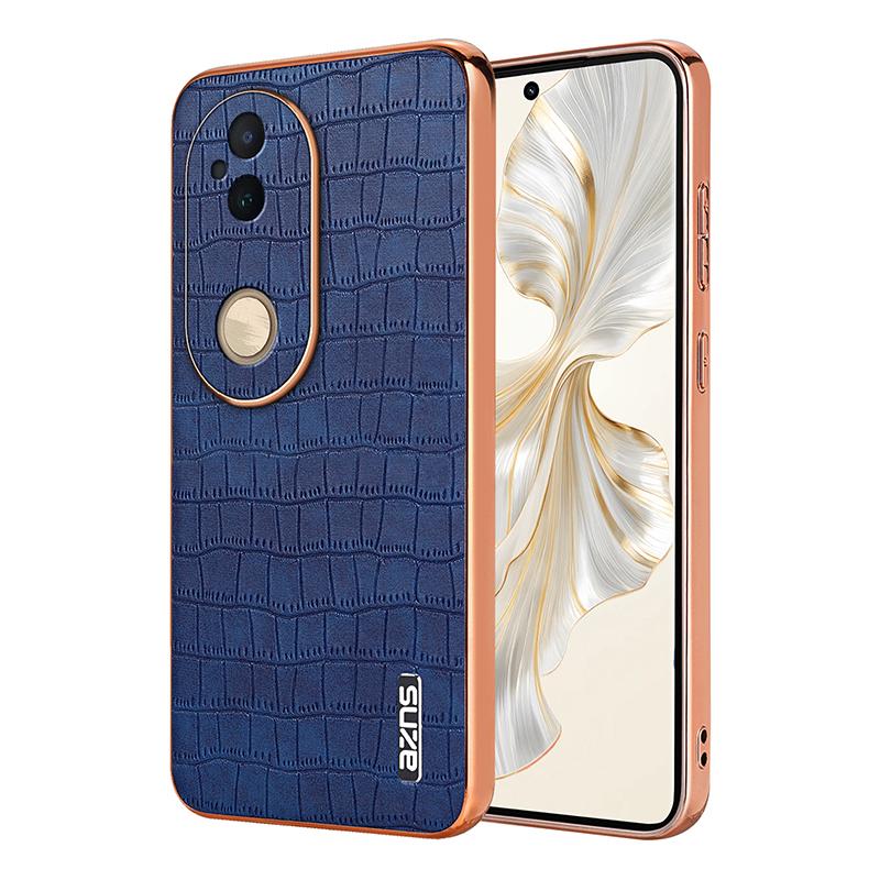 vivo S20 Luxury Case - Electroplated Frame, Crocodile Texture Leather, Full Coverage Protection, Anti-Fingerprint & Shockproof